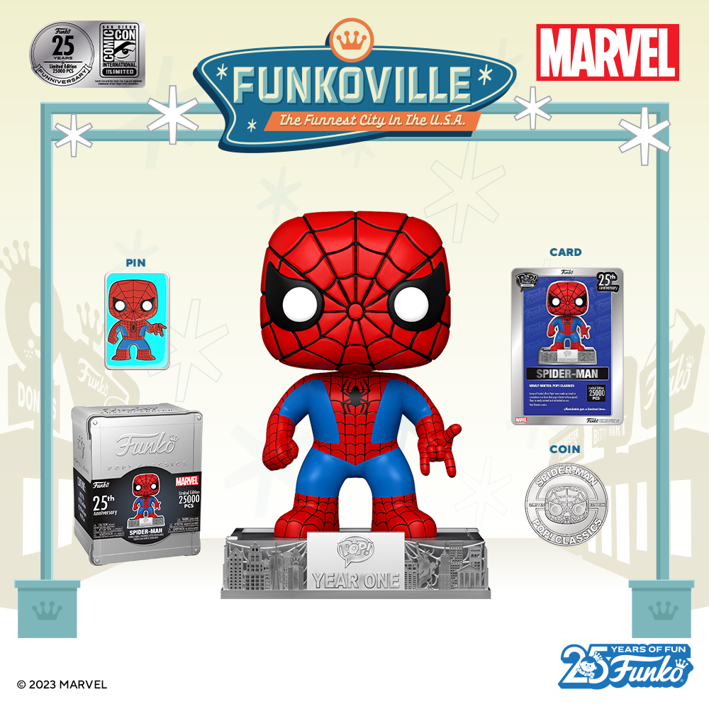 Unlock your collection’s potential with the newly minted Pop! Classic Spider-Man. This 2023 San Diego Comic-Con exclusive collectible is coming up fast.